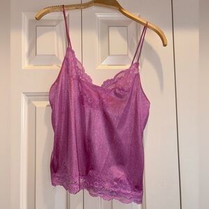 Vintage Flair Pink Lace Trim Camisole
Lingerie Top S